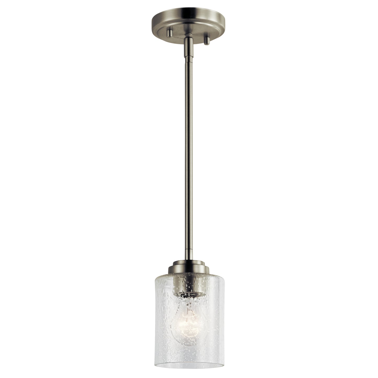 Winslow One Light Mini Pendant in Brushed Nickel