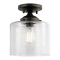Winslow One Light Semi Flush Mount in Olde Bronze