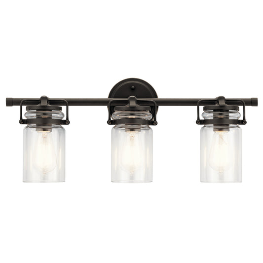 Brinley Three Light Bath in Olde Bronze