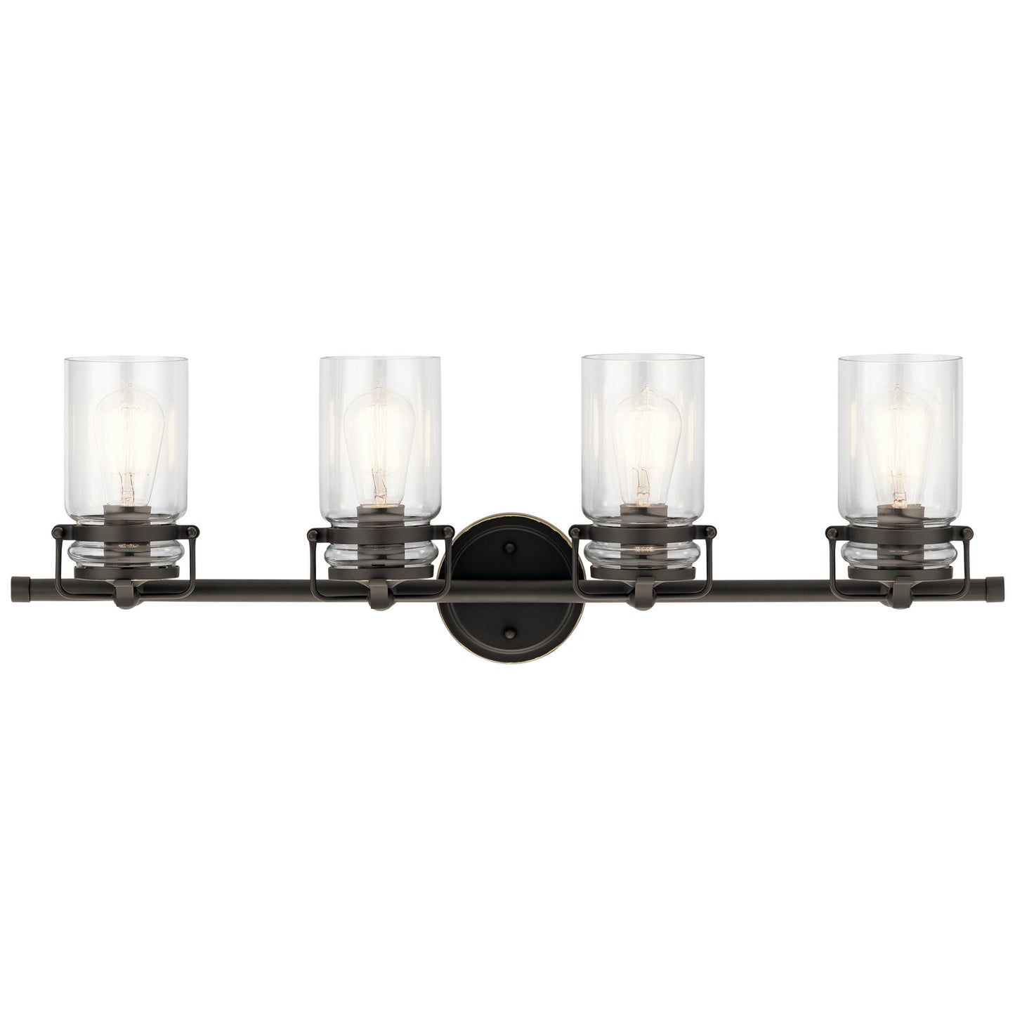 Brinley Four Light Bath in Olde Bronze