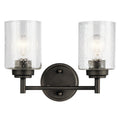 Winslow Two Light Bath in Olde Bronze