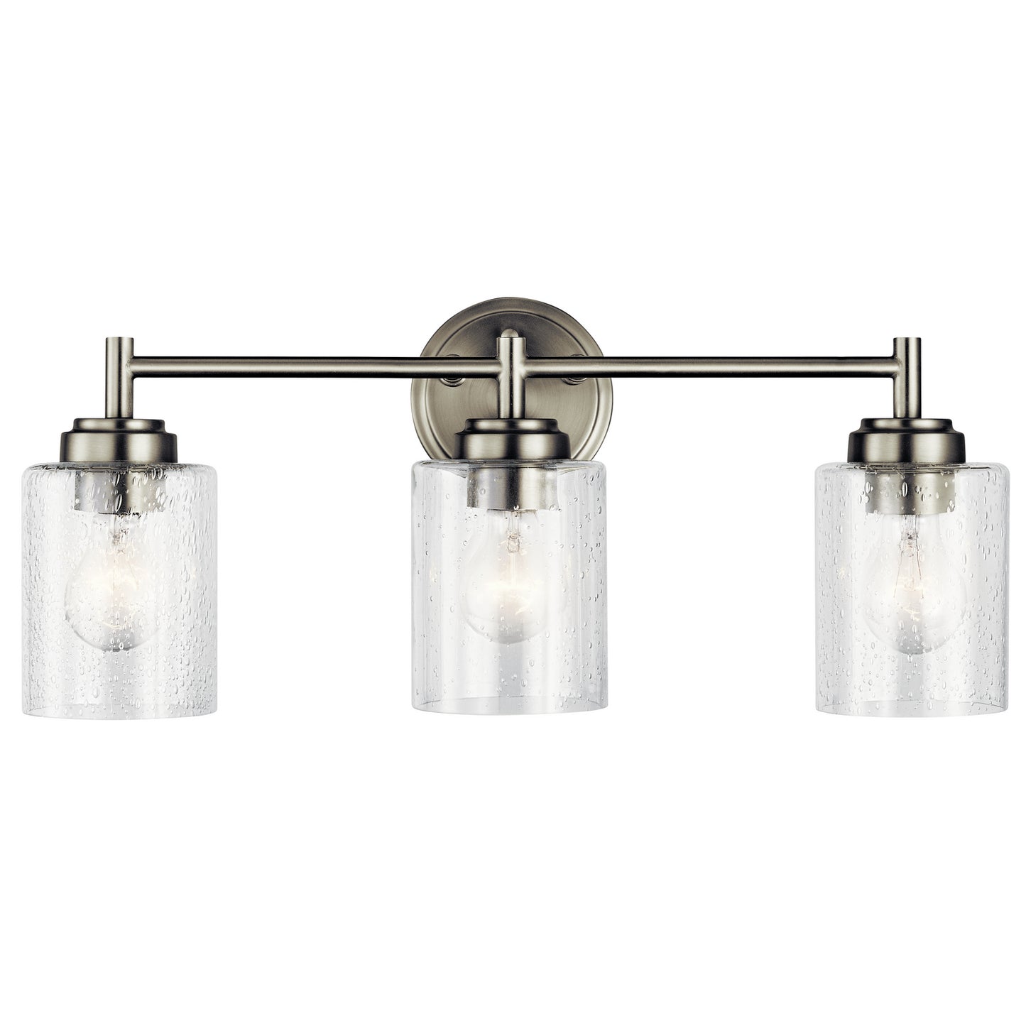 Winslow Three Light Bath in Brushed Nickel