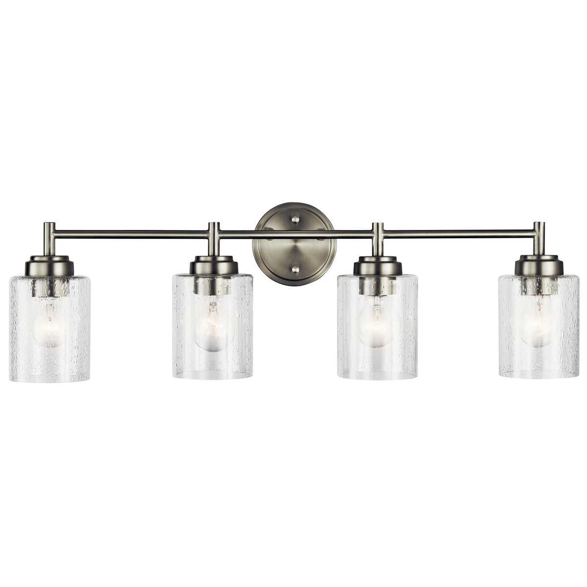 Winslow Four Light Bath in Brushed Nickel