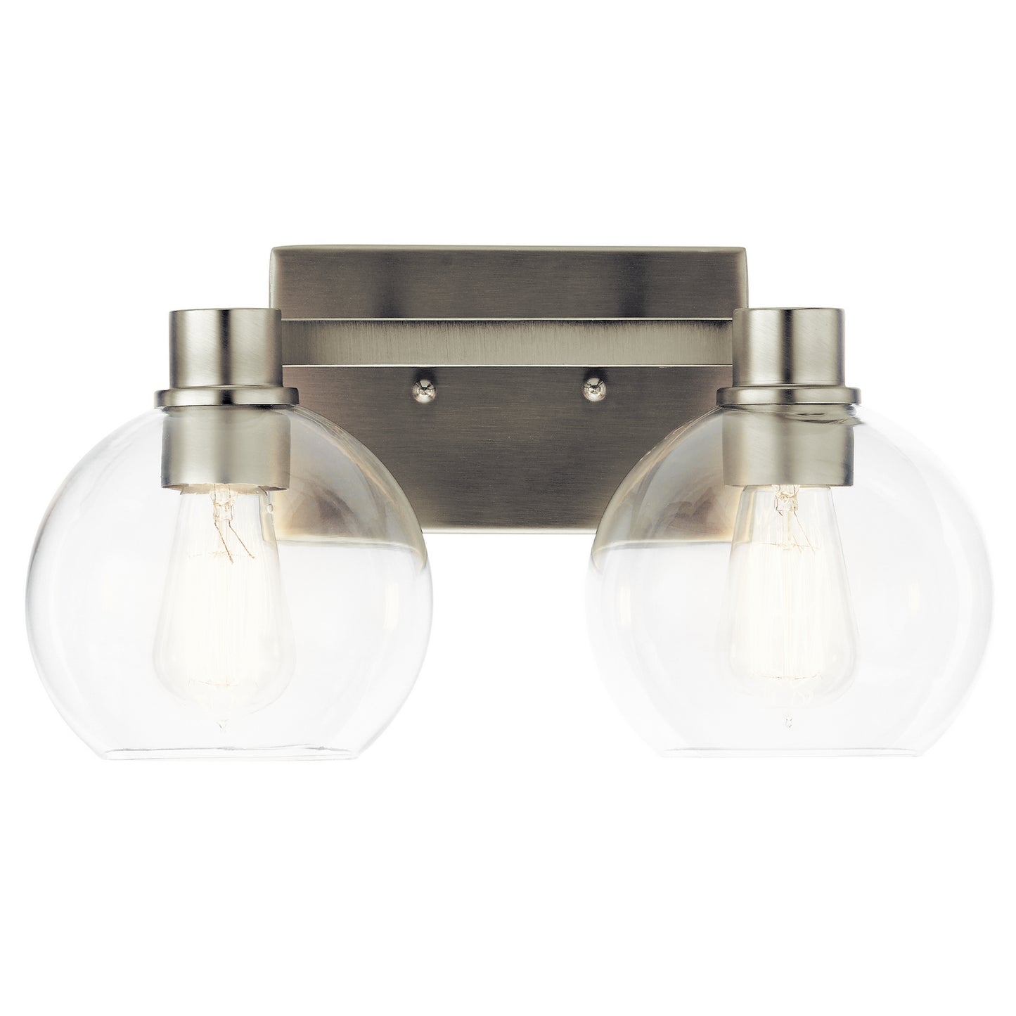 Harmony Two Light Bath in Brushed Nickel