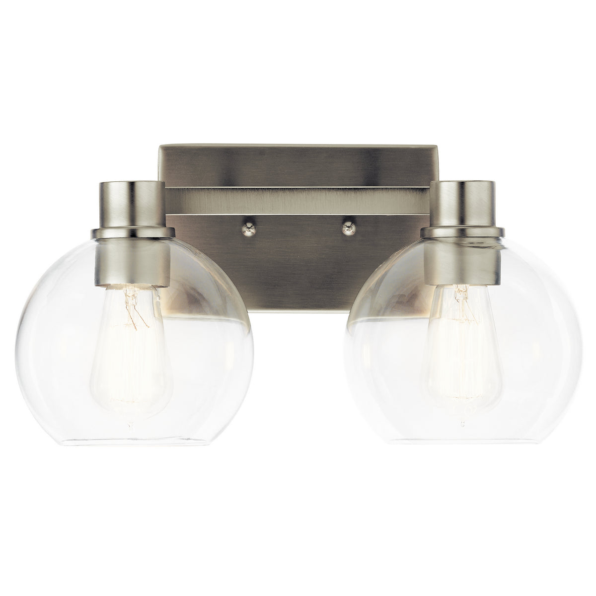 Harmony Two Light Bath in Brushed Nickel