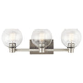 Harmony Three Light Bath in Brushed Nickel