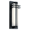 Manhattan LED Outdoor Wall Mount in Textured Black
