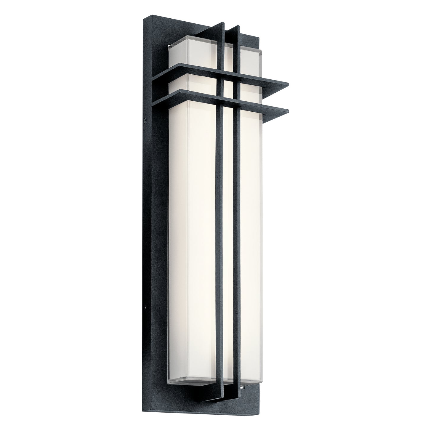 Manhattan LED Outdoor Wall Mount in Textured Black