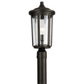 Fairfield One Light Outdoor Post Mount in Olde Bronze