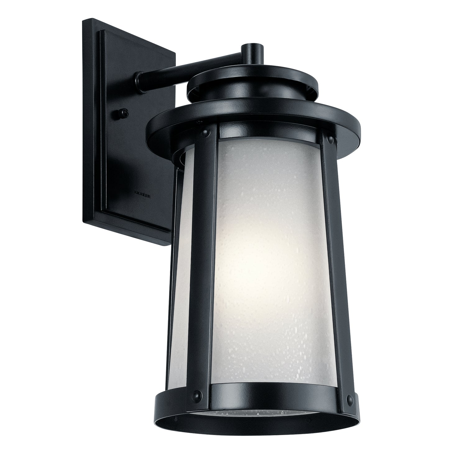 Harbor Bay One Light Outdoor Wall Mount in Black