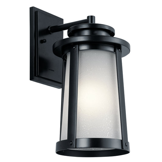 Harbor Bay One Light Outdoor Wall Mount in Black