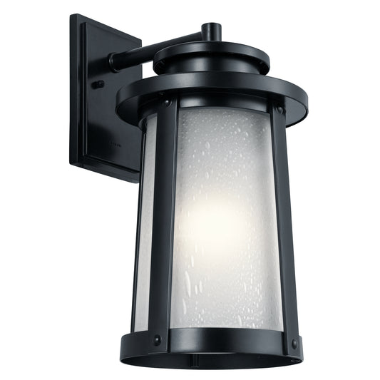 Harbor Bay One Light Outdoor Wall Mount in Black