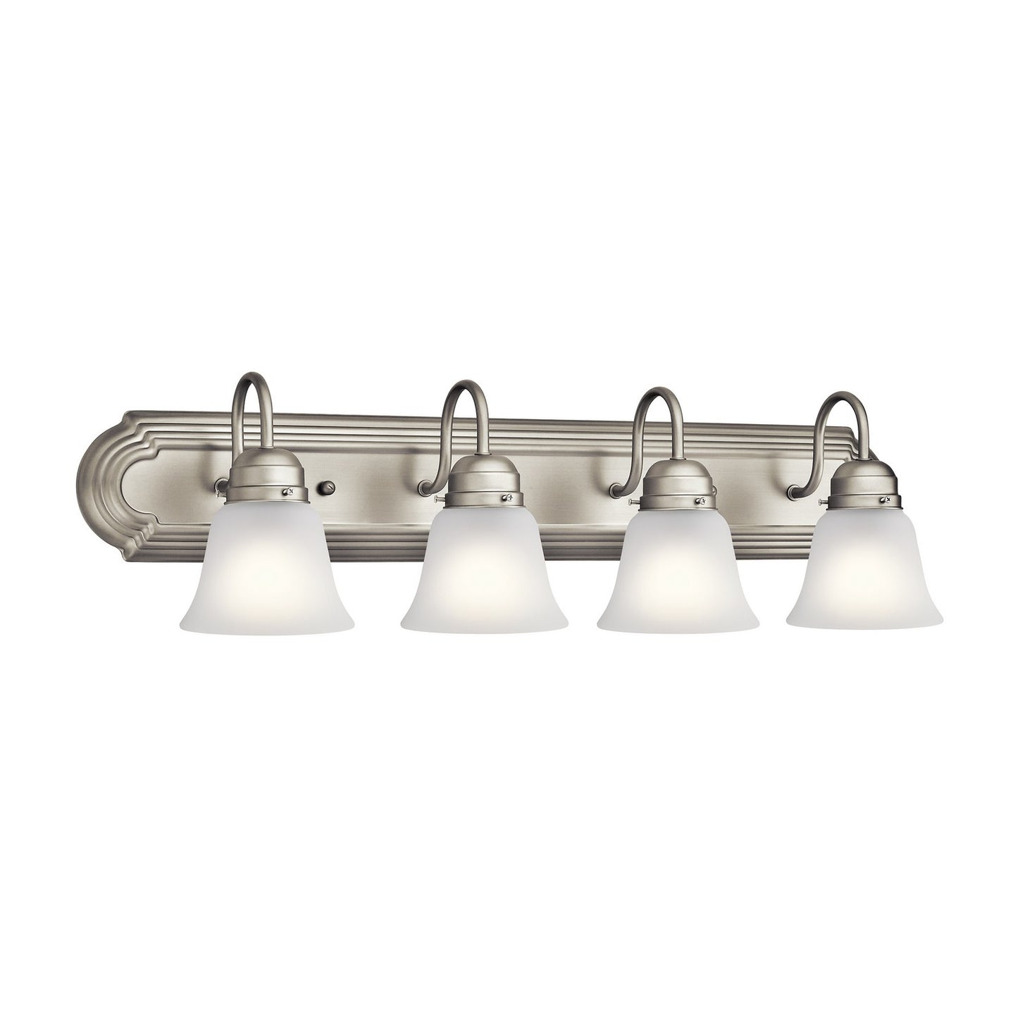 Four Light Bath in Brushed Nickel