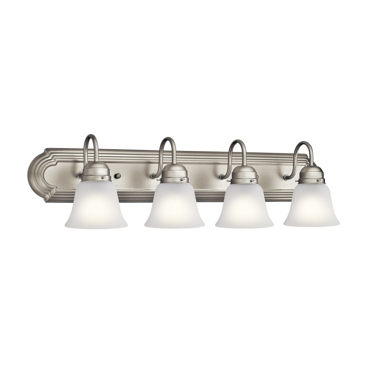 Four Light Bath in Brushed Nickel