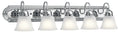 Five Light Bath in Chrome