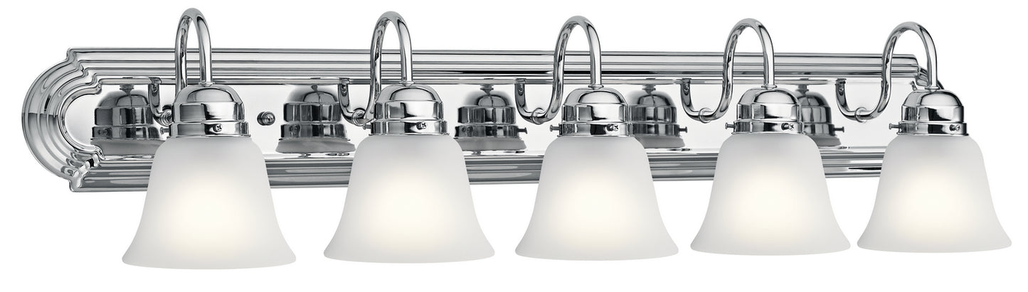 Five Light Bath in Chrome