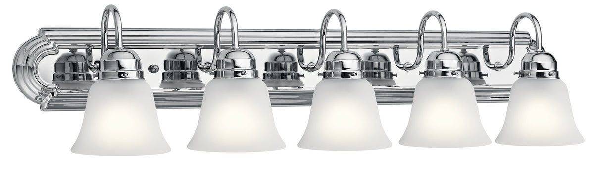 Five Light Bath in Chrome