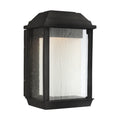 McHenry LED Outdoor Wall Sconce in Textured Black
