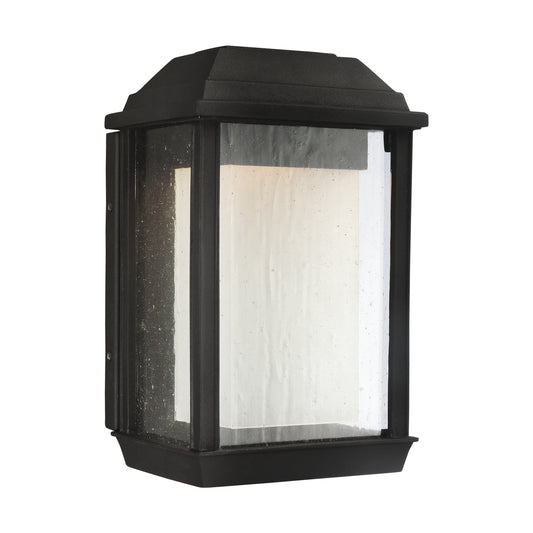 McHenry LED Outdoor Wall Sconce in Textured Black