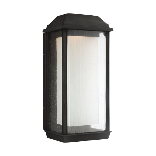 McHenry LED Outdoor Wall Sconce in Textured Black