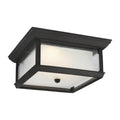 McHenry LED Outdoor Flush Mount in Textured Black