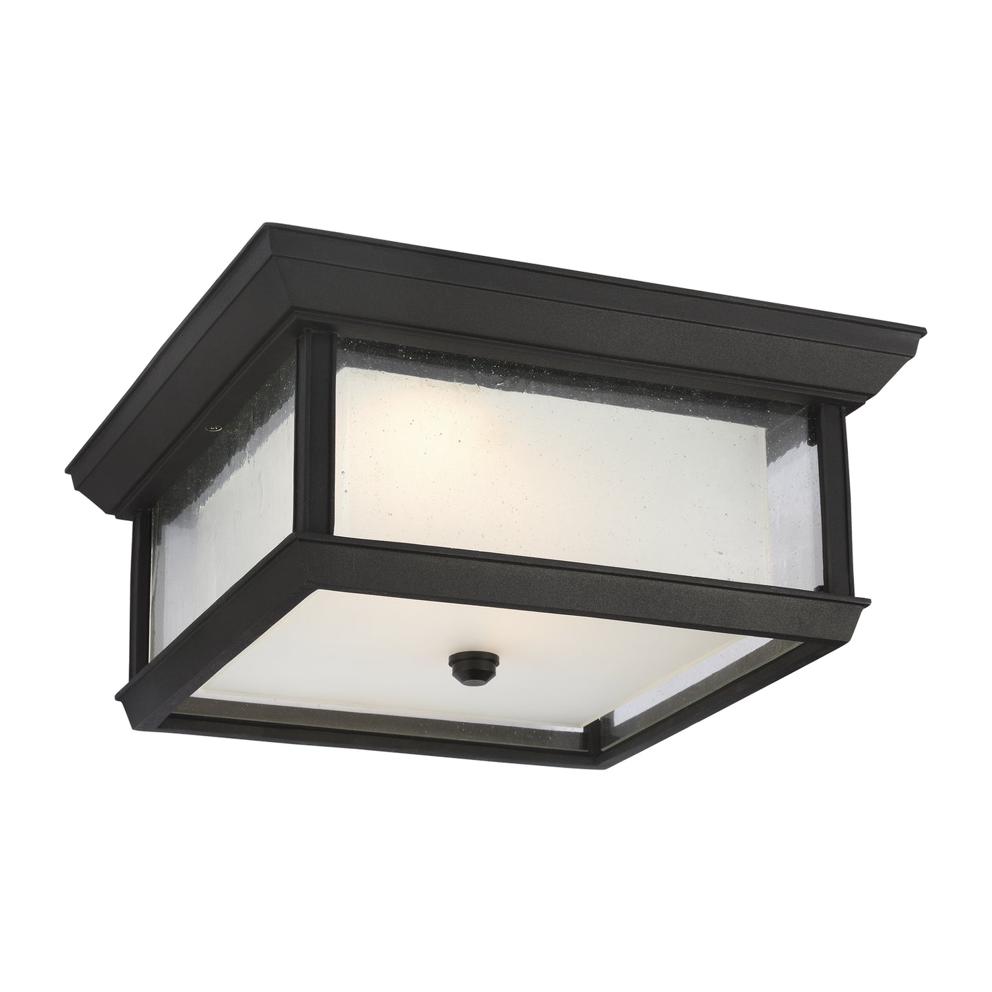 McHenry LED Outdoor Flush Mount in Textured Black