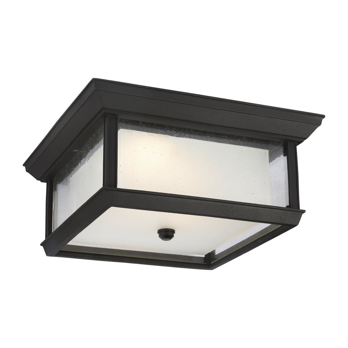 McHenry LED Outdoor Flush Mount in Textured Black