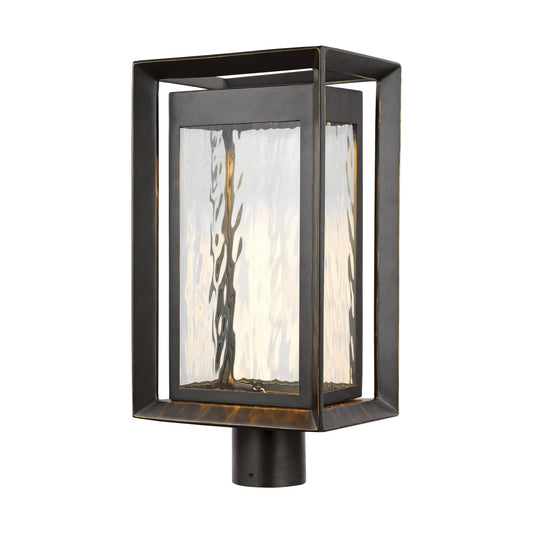 Urbandale LED Post Lantern in Antique Bronze