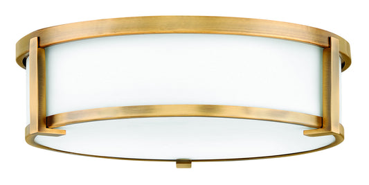 Lowell LED Flush Mount in Brushed Bronze