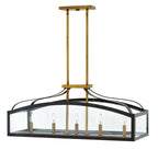 Clarendon LED Chandelier in Bronze