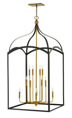 Clarendon LED Chandelier in Bronze