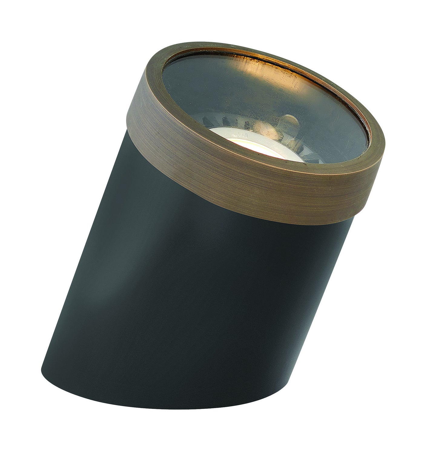 Well Light LED Flat Top in Matte Bronze