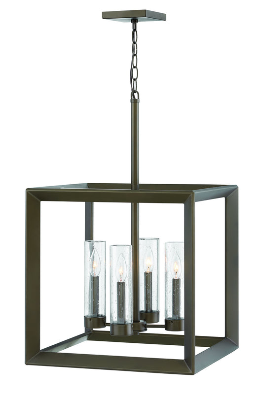 Rhodes LED Chandelier in Warm Bronze