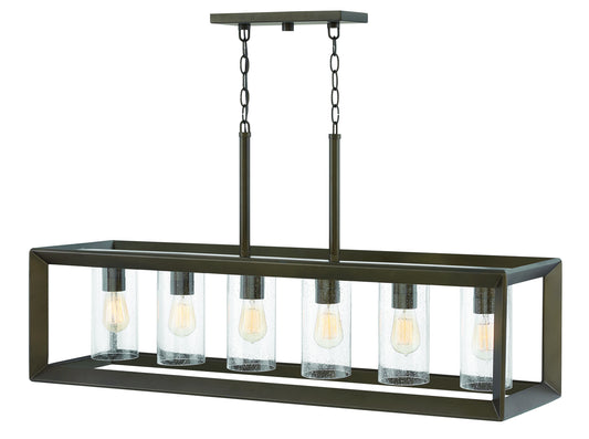 Rhodes LED Chandelier in Warm Bronze