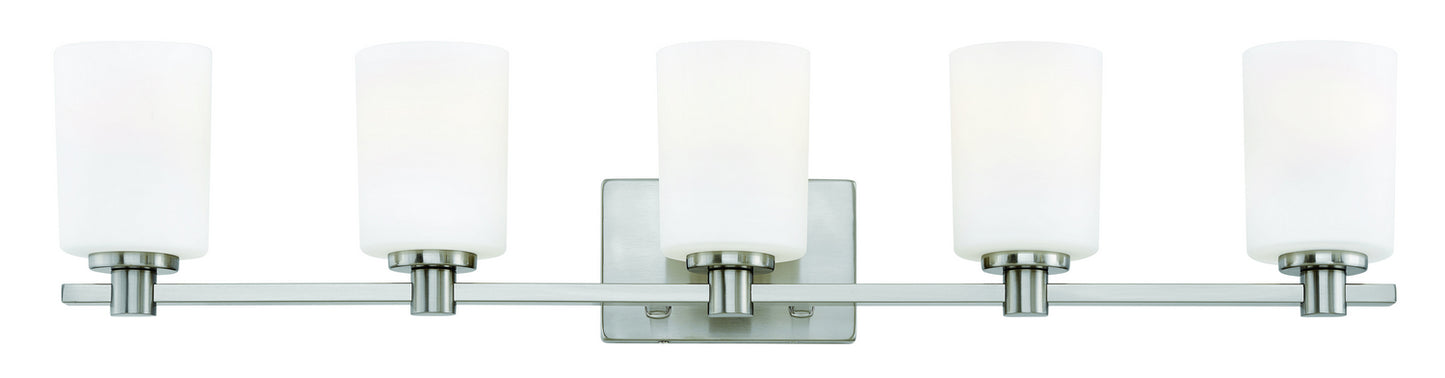 Karlie LED Vanity in Brushed Nickel