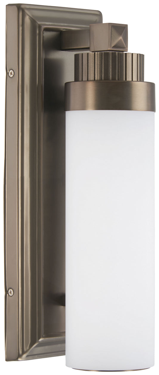 Led Wall Sconce in Harvard Court Bronze