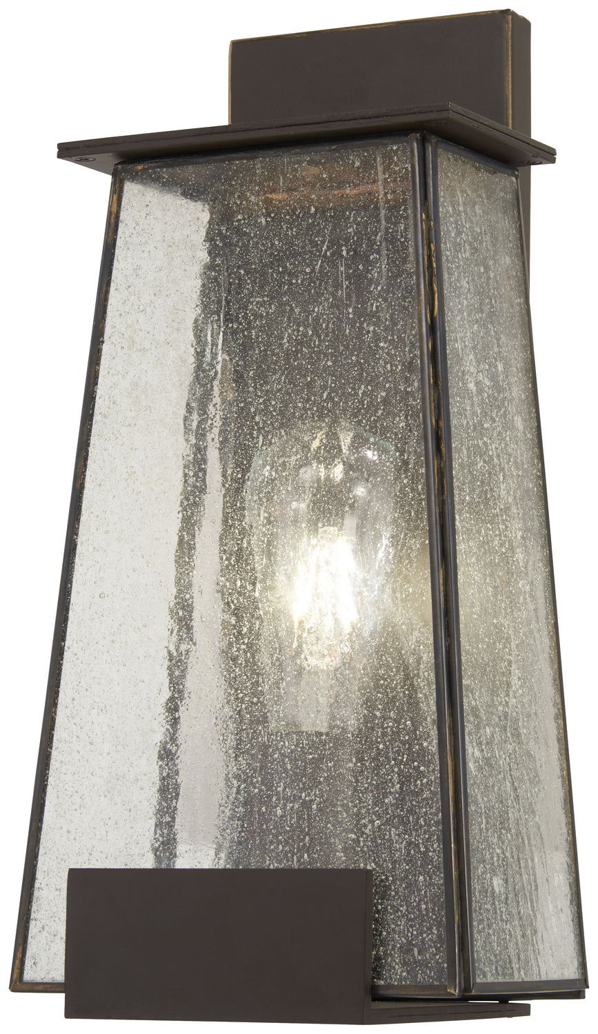 Bistro Dawn One Light Outdoor Wall Mount in Dakota Bronze