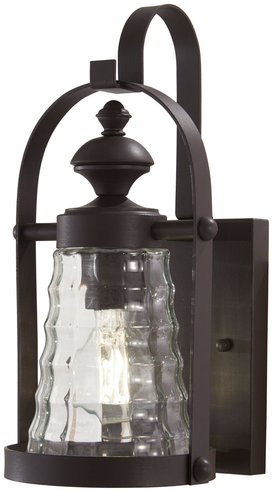 Sycamore Trail One Light Outdoor Wall Mount in Dorian Bronze