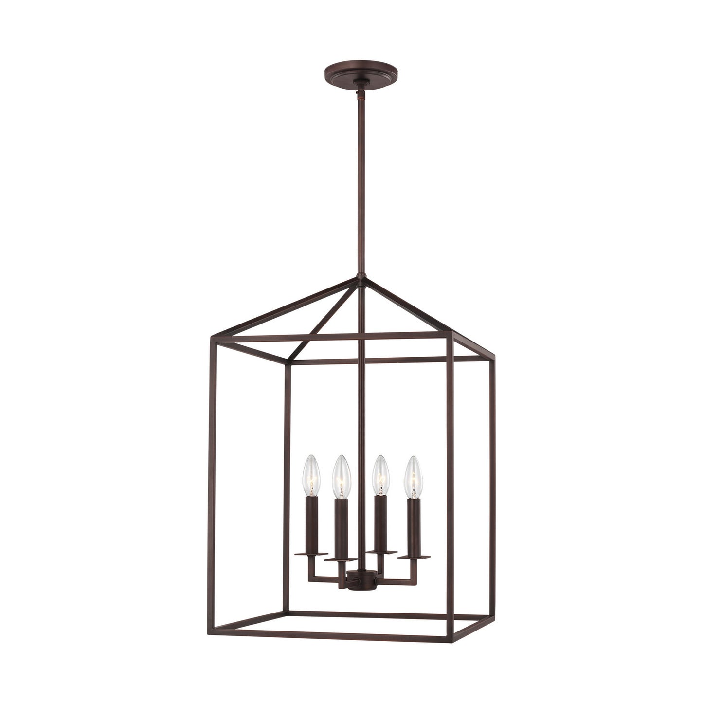 Perryton Four Light Hall / Foyer in Bronze