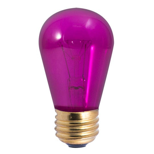 Bulbrite - 701511 - Light Bulb - Indicator, - Transparent Purple