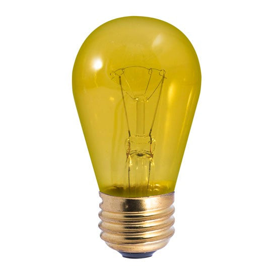 Bulbrite - 701811 - Light Bulb - Indicator, - Transparent Yellow
