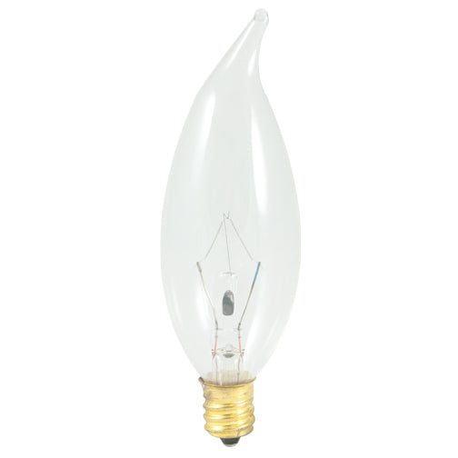 Bulbrite - 403040 - Light Bulb - Flame - Clear