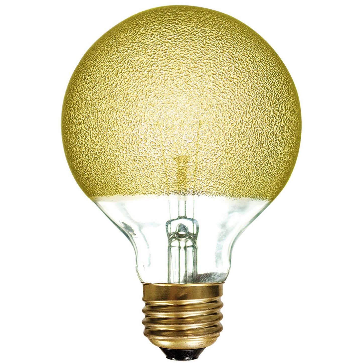 (4-Pack) Crystal Light Bulb in Amber Ice