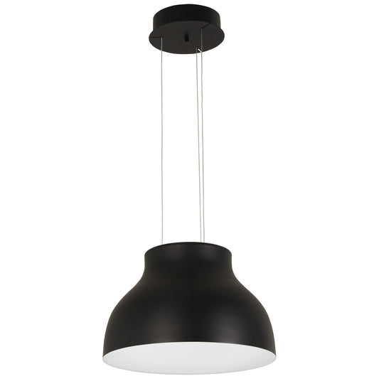 Kettle Up LED Pendant in Sand Coal Black