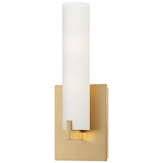 Tube LED Wall Sconce in Honey Gold