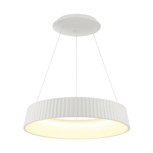 Star Gate LED Pendant in White