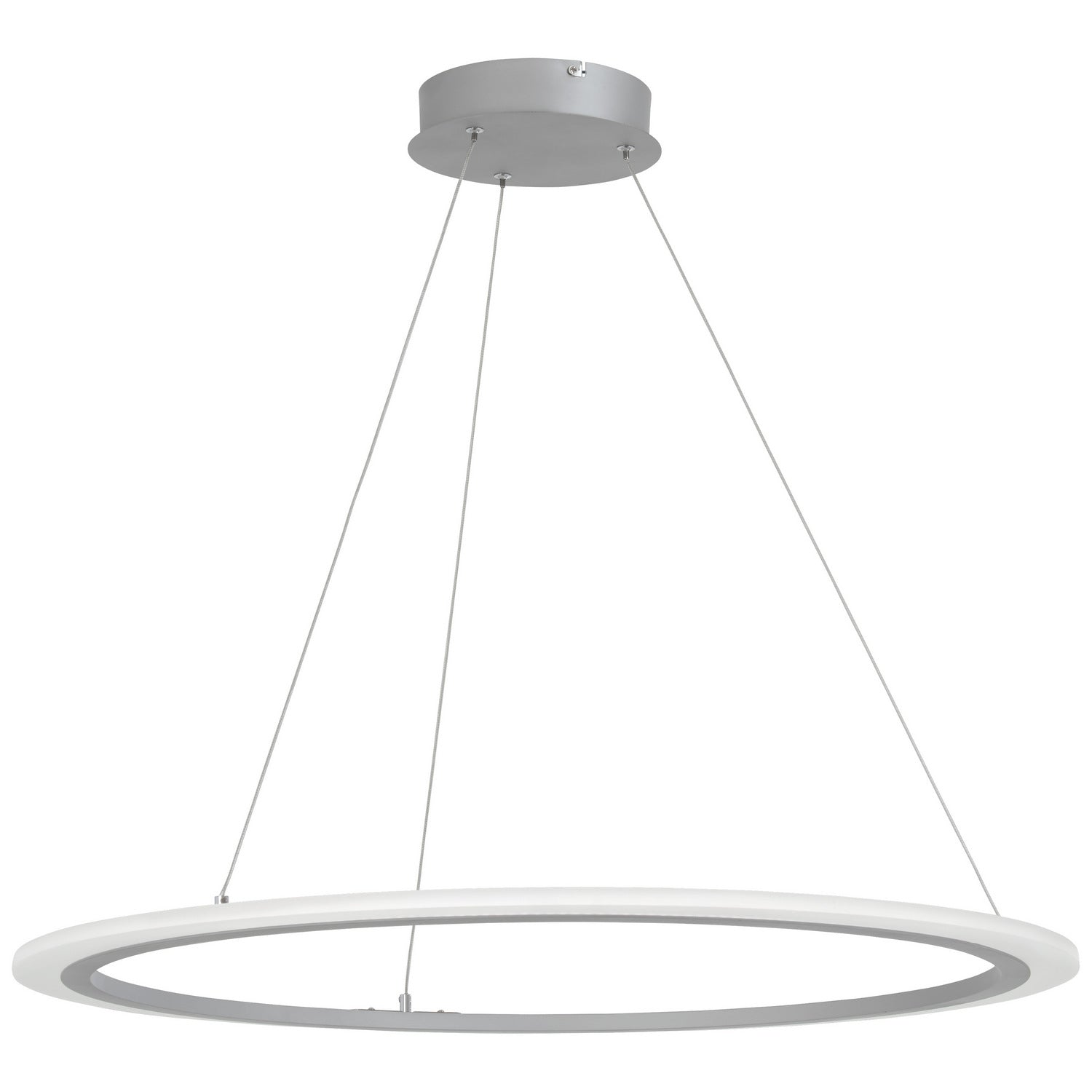 George Kovacs - P8141-609-L - LED Pendant - Discovery - Silver