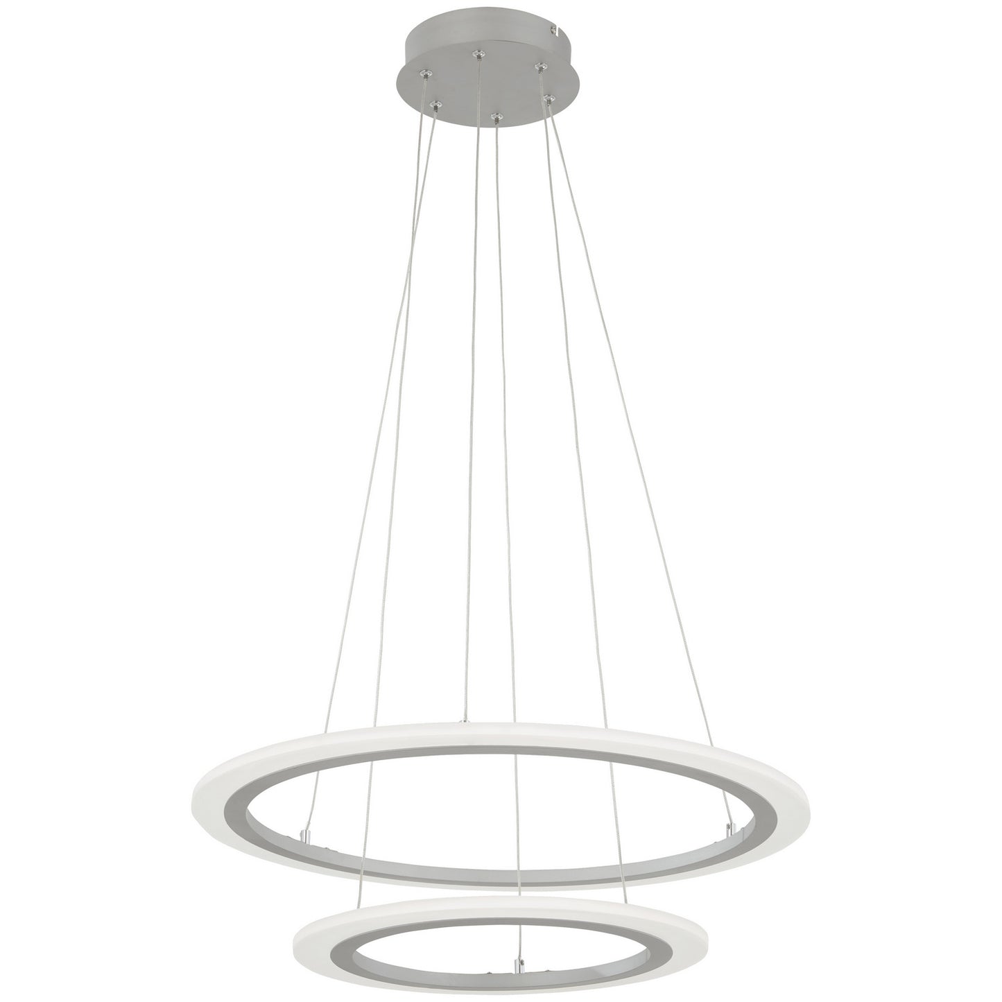 Discovery LED Pendant in Silver
