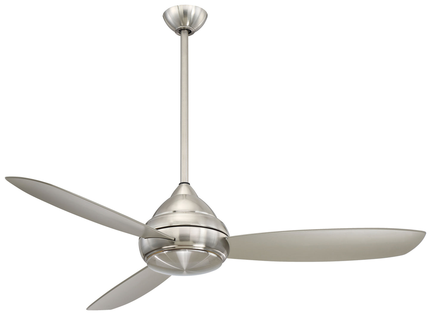 Concept I 58"Ceiling Fan in Brushed Nickel Wet