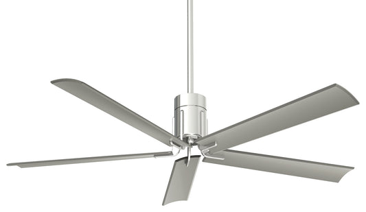 Clean 60"Ceiling Fan in Polished Nickel